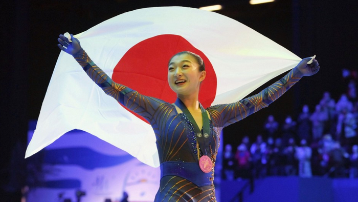 Каори Сакамото спечели титлата при жените на Световното първенство по фигурно пързаляне в Монпелие