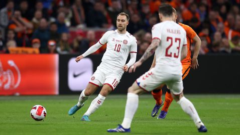  Нидерландия победи Дания в шоу на “Йохан Кройф Арена ”, Кристиан Ериксен се завърна с гол 