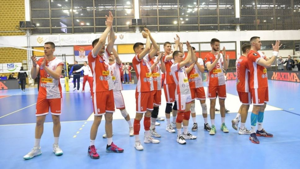 Радо Парапунов и Войводина на финал в Сърбия 🏐