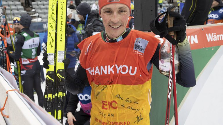 Германската легенда по ски северна комбинация Ерик Френцел се сбогува
