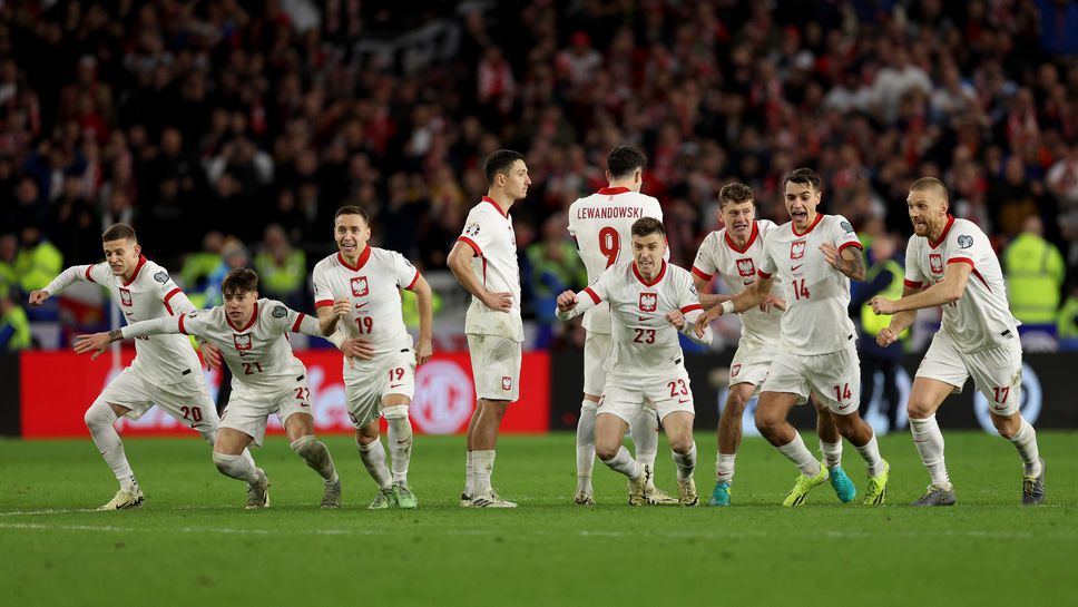 Уелс - Полша 0:0 (4:5 дузпи)