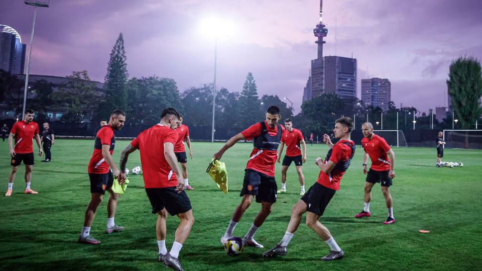 Националите тренират в Джакарта преди мача със Соломоновите острови - очаквайте на живо!