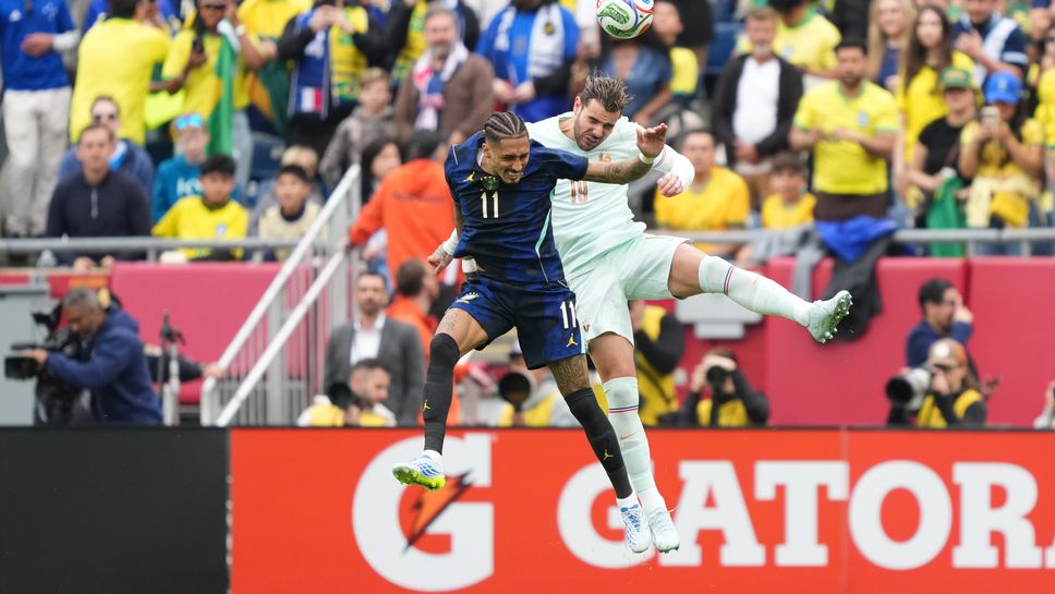 Бразилия 0:0 Франция, пропуск на Винисиус