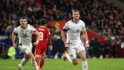 Босна и Херцеговина на 40-годишния Джеко чака италианците за финална битка