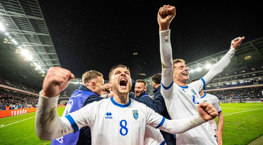 Косово изригна срещу Словакия и е на крачка от чудото