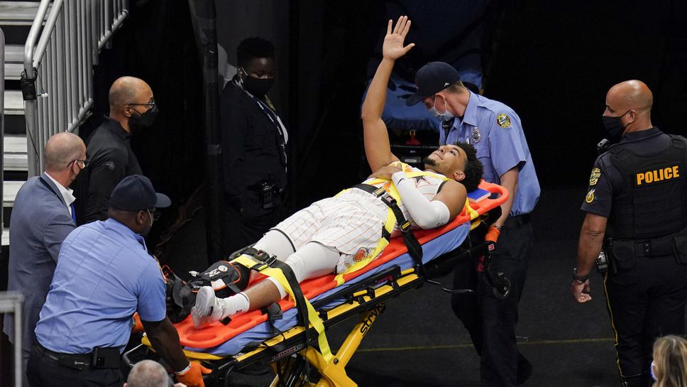 Ужасяваща контузия разтърси НБА