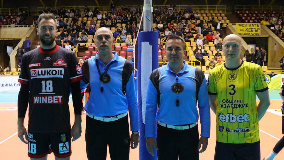 Финал №3 в Efbet Супер Волей: Нефтохимик - Хебър 1:3  🏐🏆