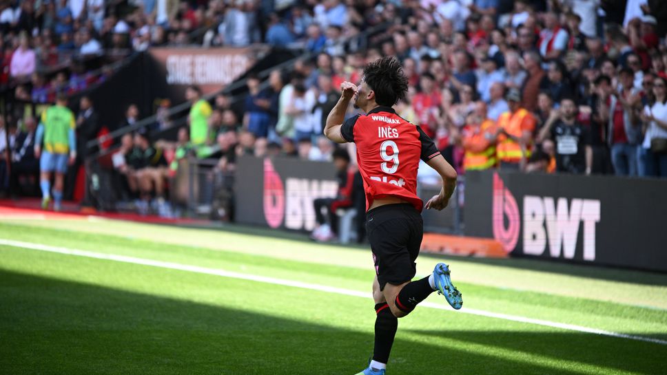 Рен запази петото място след успех над Нант