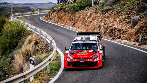 Оливър Солберг катастрофира и отпадна от рали „Канарски острови“