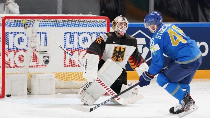 Казахстан нанесе първо поражение на Германия на СП в Рига