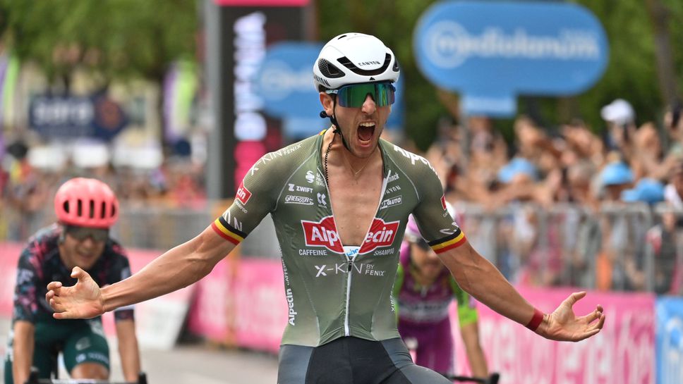 Белгиец спечели 18-ия етап от Обиколката на Италия