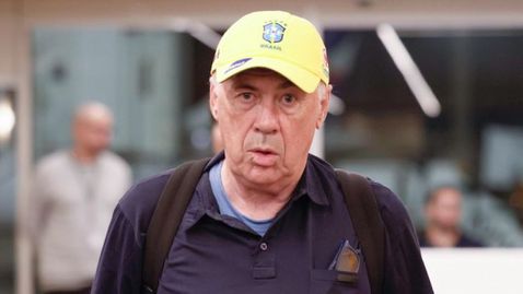 Анчелоти пристигна в Бразилия