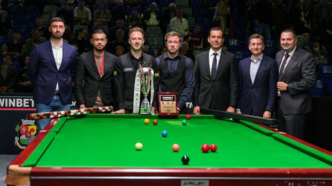  Тръмп омагьоса София с най-много и победа над Лисовски на WINBET Snooker Special 
