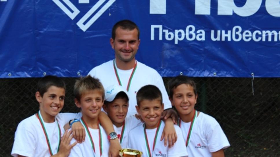Завърши държавното отборно първенство по тенис до 12 години