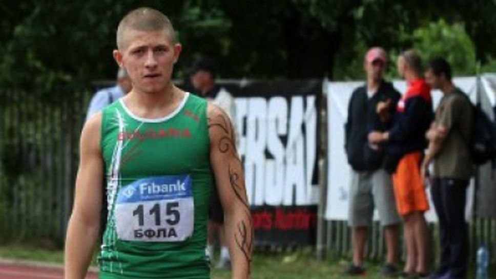 Красимир Стойчев се класира за полуфиналите на 110 м/пр с национален рекорд