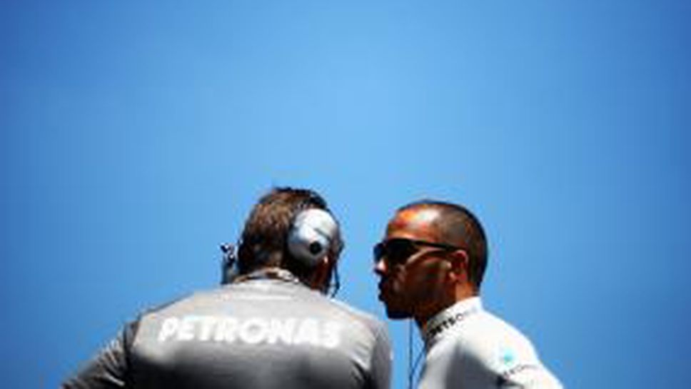 Мерцедес ще използват специална камера, за да следят гумите