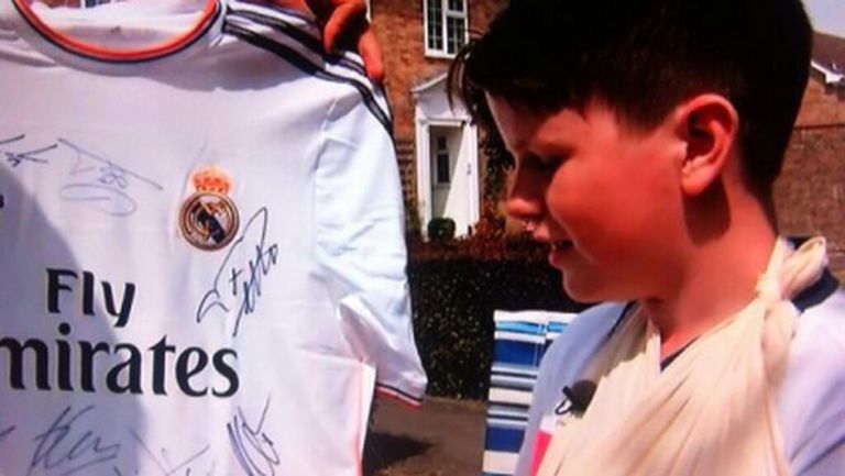 Реал Мадрид и Борнемут с хубав жест към контузеното от CR7 момче