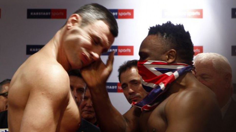 Чисора и Влад Кличко си скочиха в дискотека