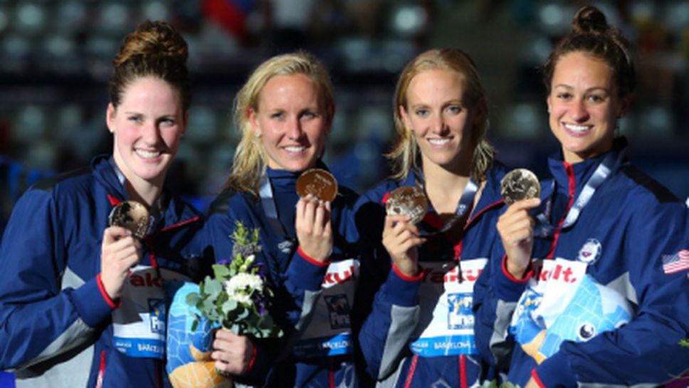 Американките спечелиха щафетата на 4 по 100 метра
