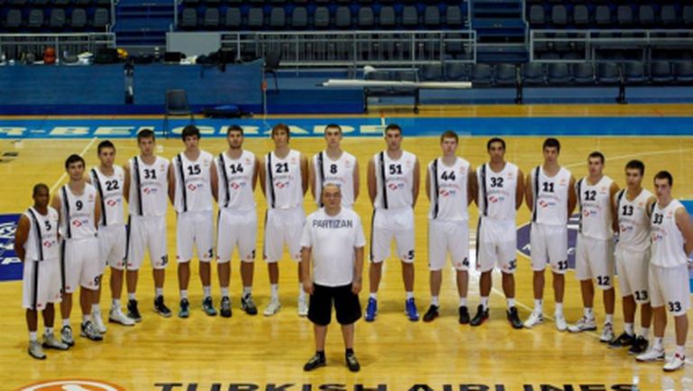 Баскетболистите на Партизан подкрепят футболистите срещу Лудогорец след голям жест