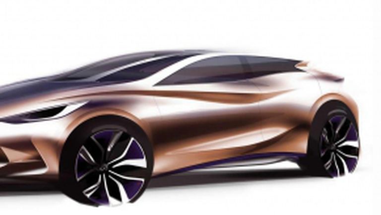 Infiniti Q30 Concept преди Франкфурт