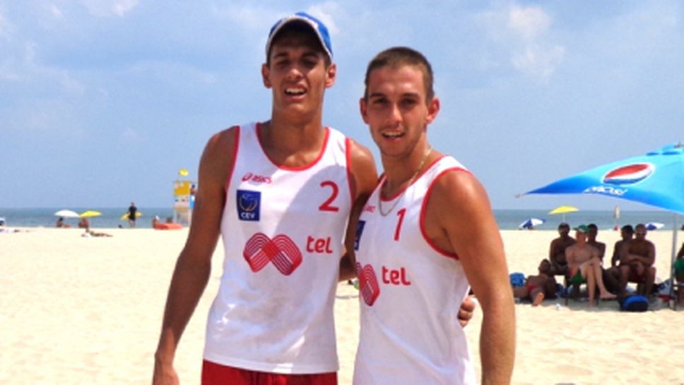 Младоците Мартин Иванов и Бранимир Грозданов за трети пореден път на полуфинал при мъжете!