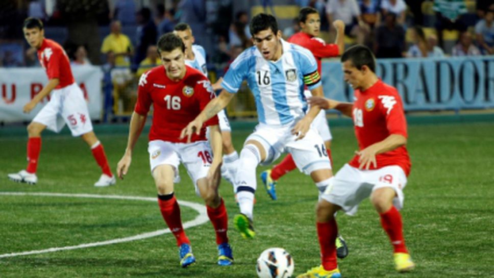 Аржентина наказа "лъвчетата" в Испания