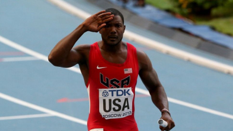 САЩ най-бързи в сериите на 4 по 100 м, Болт подсилва Ямайка за финала