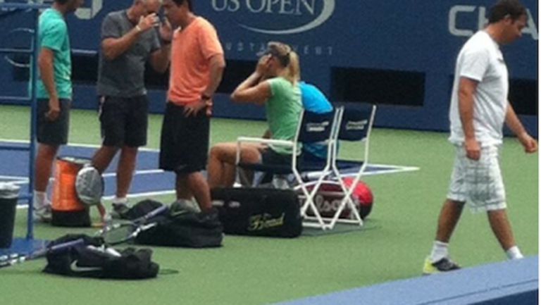 Гришо и Маша тренират заедно преди US Open