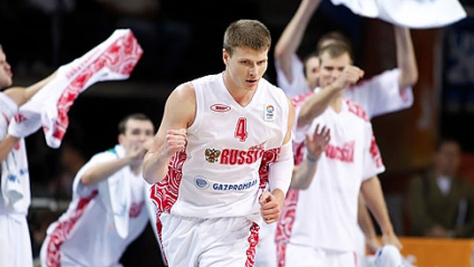 Русия изгуби Воронцевич за ЕвроБаскет