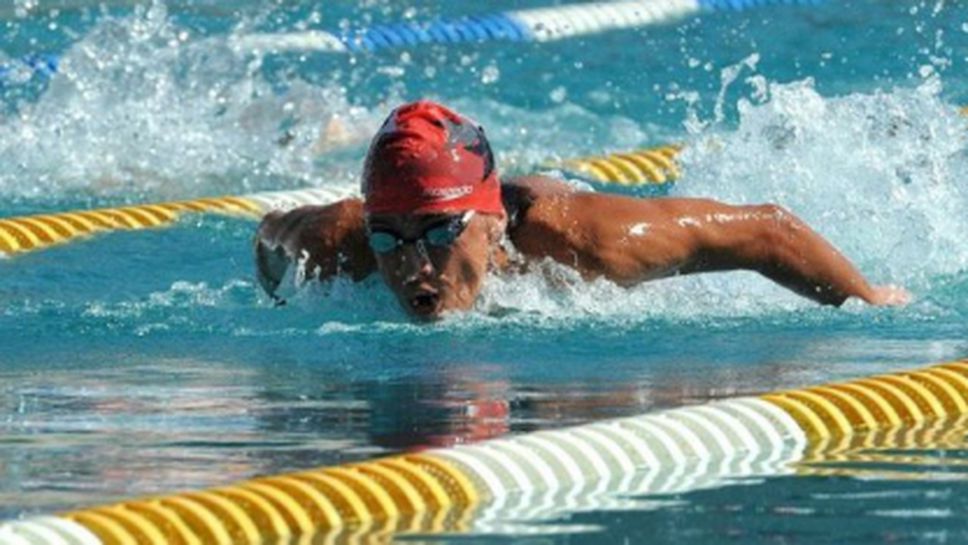 Михаел Йорданов с национален рекорд на 50 метра бътерфлай