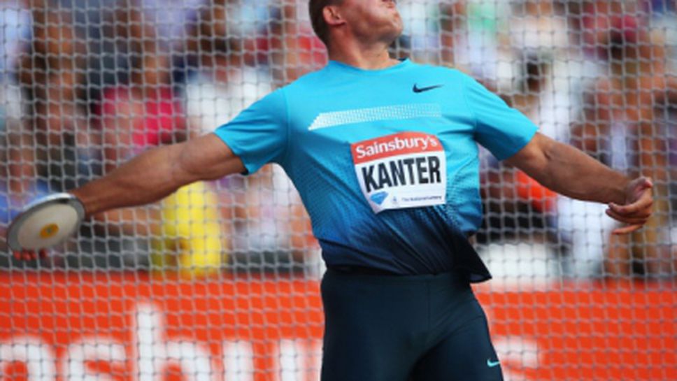 Кантер спечели на диск, двоен триумф за Южна Африка на скок дължина при мъжете