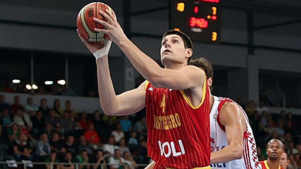 Черна гора ще разчита на Вучевич и американец за ЕвроБаскет