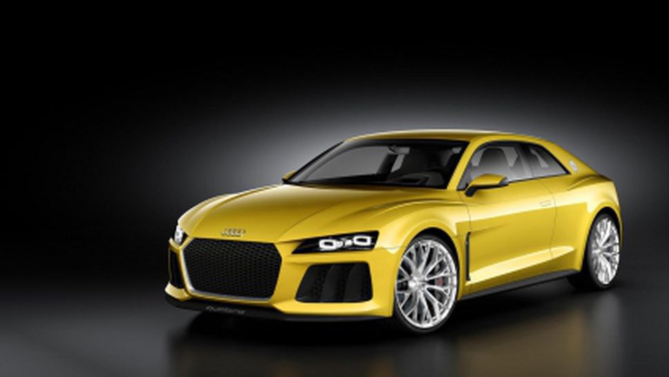 Жълтият Audi Sport Quattro Concept със 700 кс