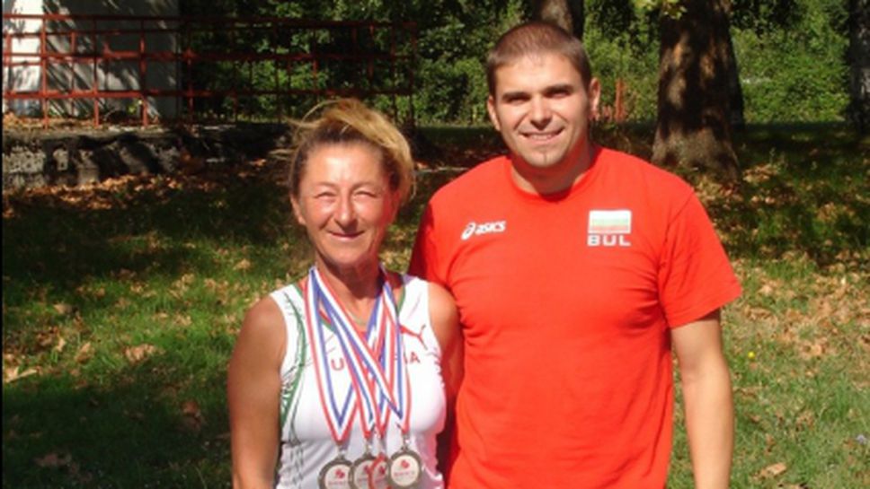 Йовка Няголова с четири медала от Балканиадата в Загреб
