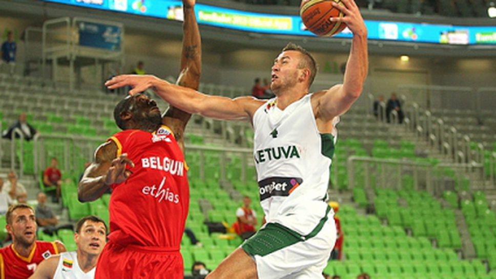 Литва с безпроблемна победа срещу Белгия