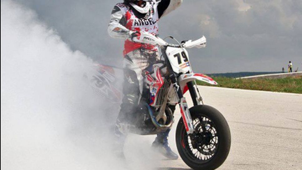 Ангел Караньотов завърши шести въпреки зверско падане в Италия