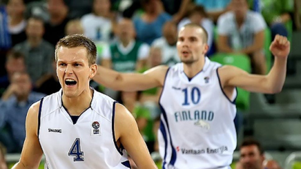 Финландия си тръгна с високо вдигната глава от ЕвроБаскет