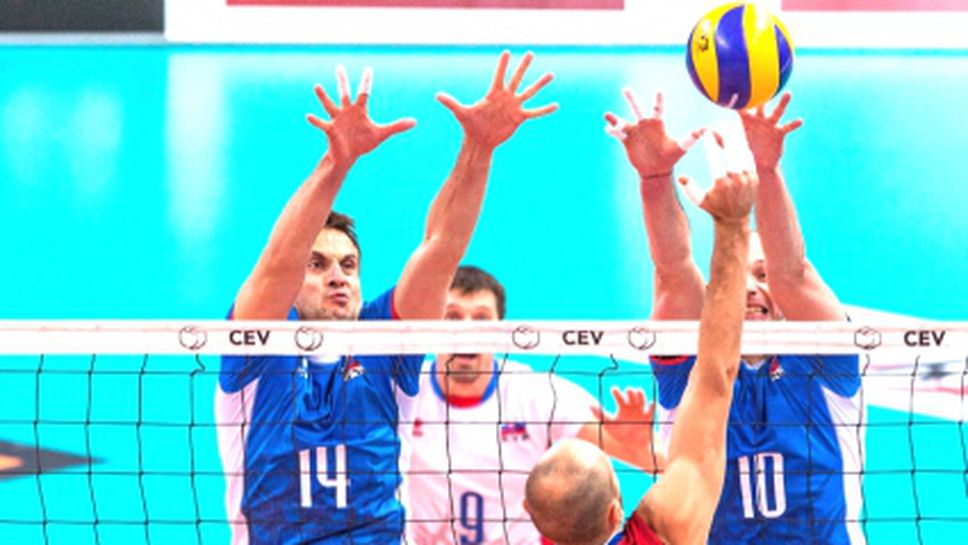 Русия с още една победа над Словакия преди Евроволей 2013