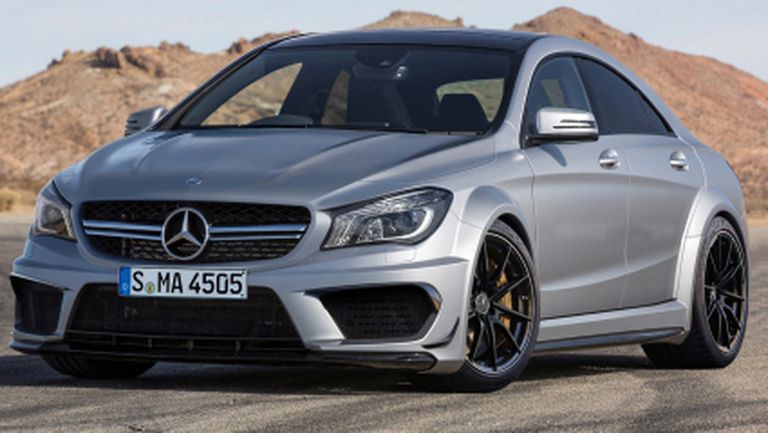 Това ли е бъдещият Mercedes CLA 45 AMG Black Edition?
