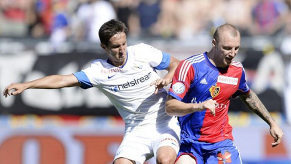 Иван Иванов игра цял мач при победа на Базел