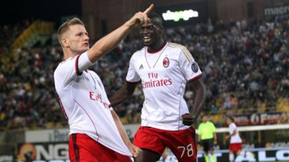 Милан пак върна два гола в 90-ата минута, но почти се сбогува със Скудетото (видео)