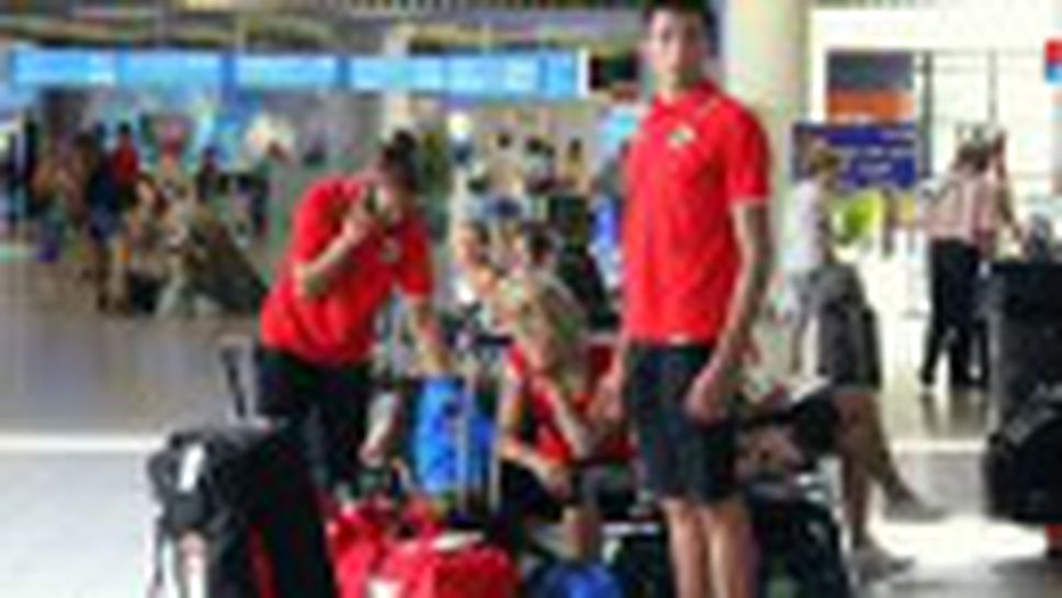 Изпращане на националите по лека атлетика