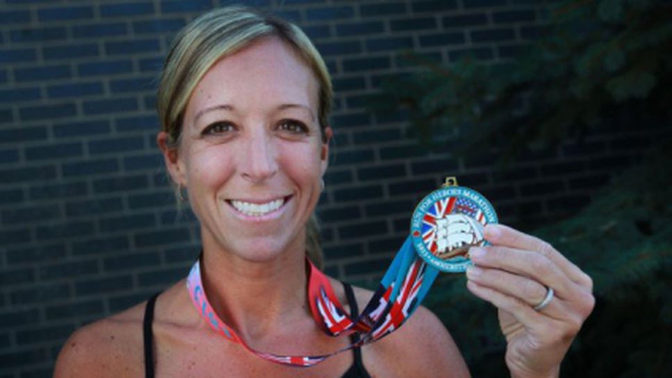 Жена стартира на полумаратон, но спечели маратон