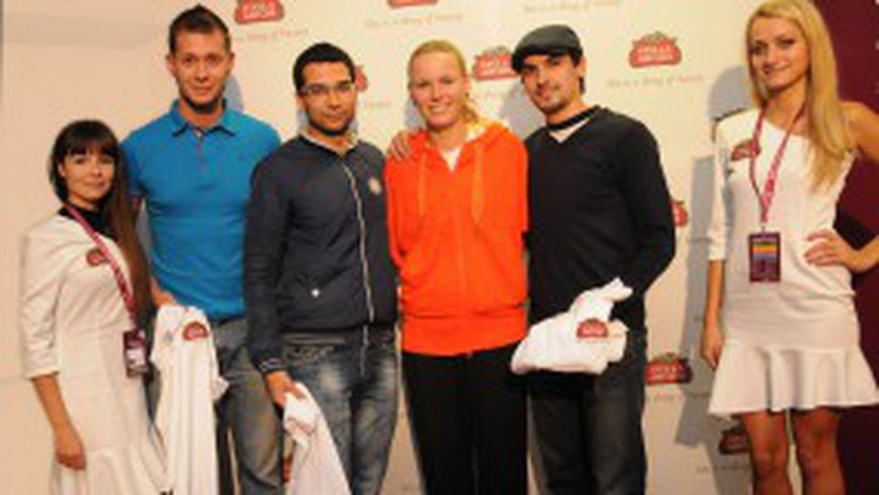 Stella Artois срещна фенове на тениса с Вожняцки