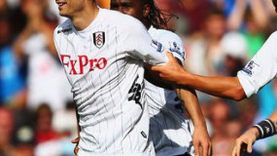 Фулъм и Бербо се измъкнаха срещу Евертън (видео)