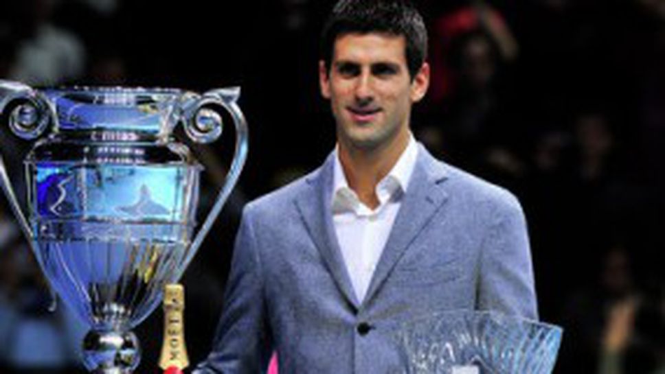Джокович получи наградата си за №1 на ATP за 2012 година (видео + снимки)