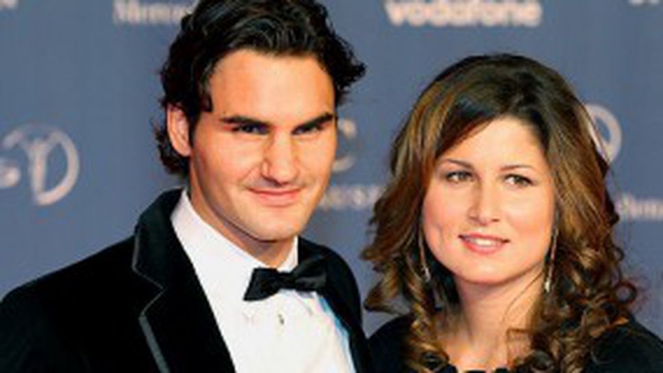 Федерер: Мирка има незаменима роля в моята кариера