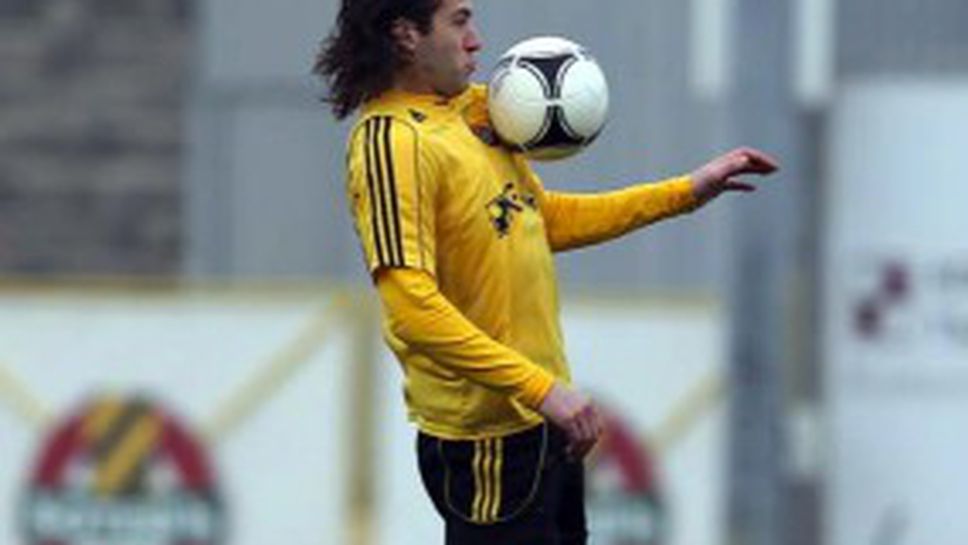 Иван Цветков не тренира заради проблем в адукторите