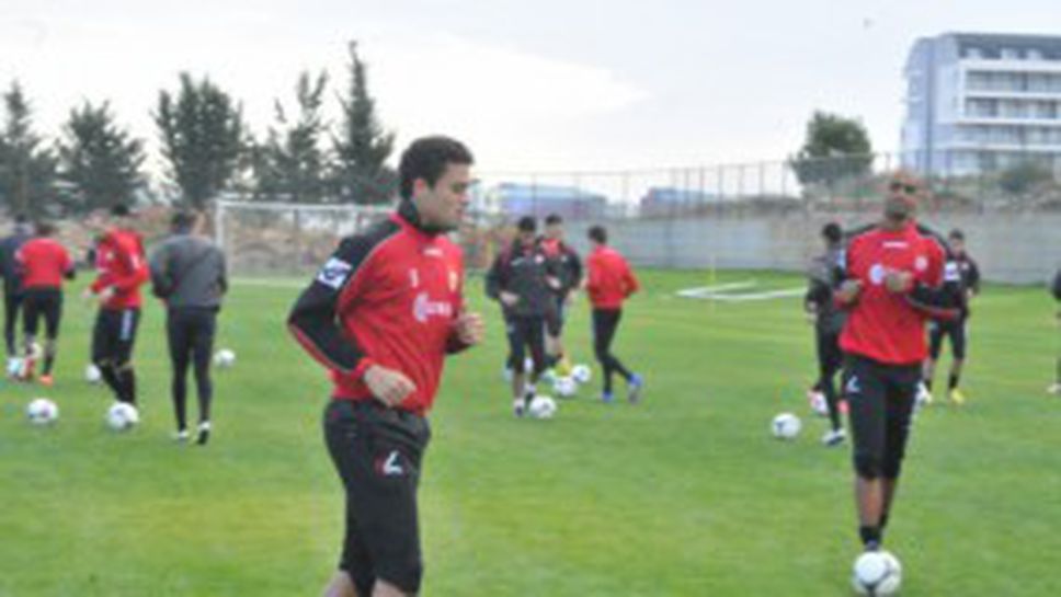 Тасио вече тренира с ЦСКА - Макенджиев се контузи